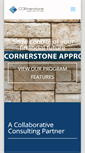 Mobile Screenshot of cornerstonerisksolutions.com